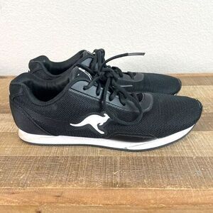 KangaROOS‎ Womens 8.5 Athletic Running Shoes Sneakers Black 175373 Lace Up